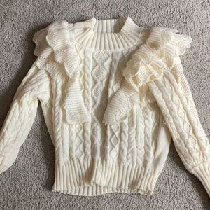 Women’s nwot white sweater